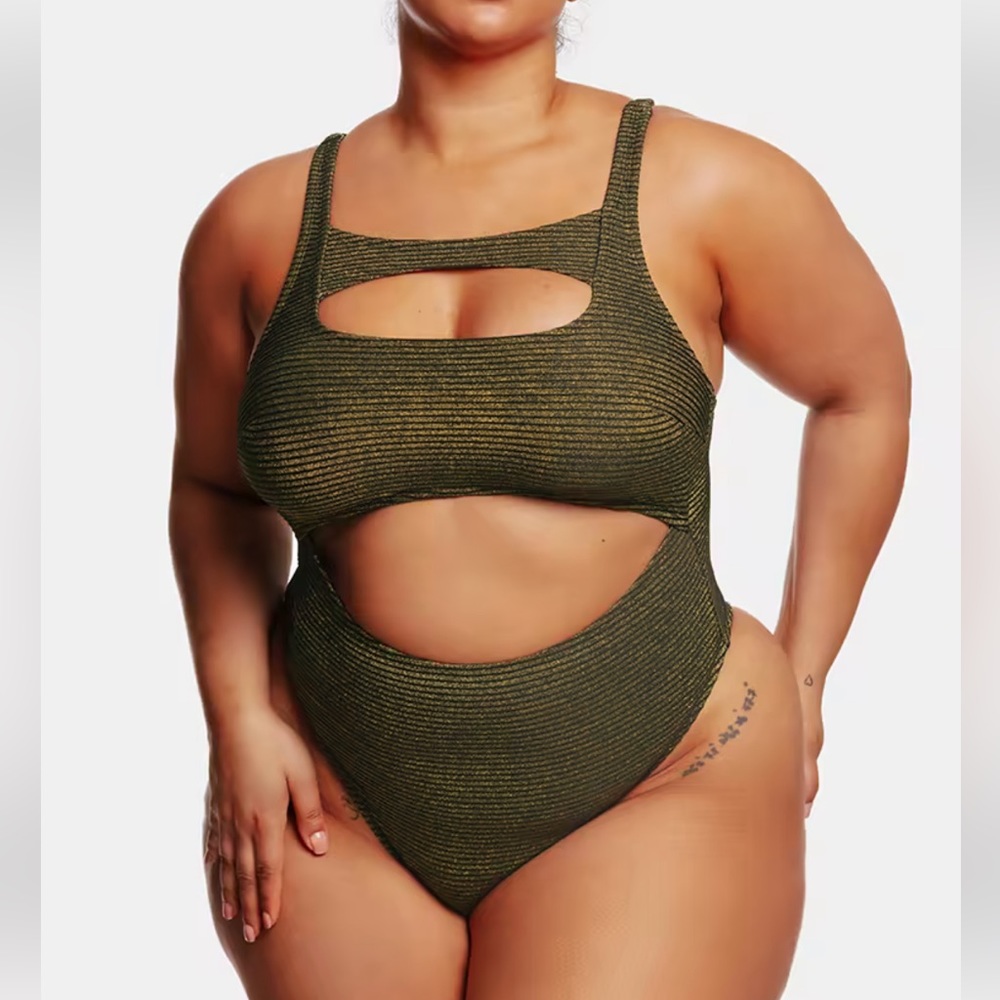 Black & Gold One Piece